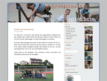 Tablet Screenshot of grundschule-hillesheim.de